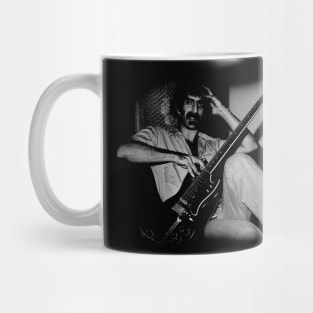 Freak Out with Frank Zappa Celebrate the Iconic Musician's Eccentricity with a Stylish T-Shirt Mug